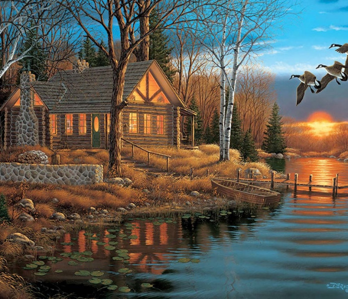 Puzzle - Cobble Hill - Romantism de toamnă